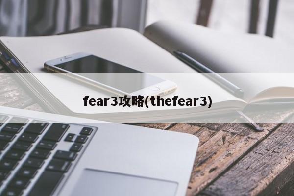 fear3攻略(thefear3)