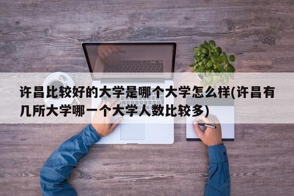许昌比较好的大学是哪个大学怎么样(许昌有几所大学哪一个大学人数比较多)