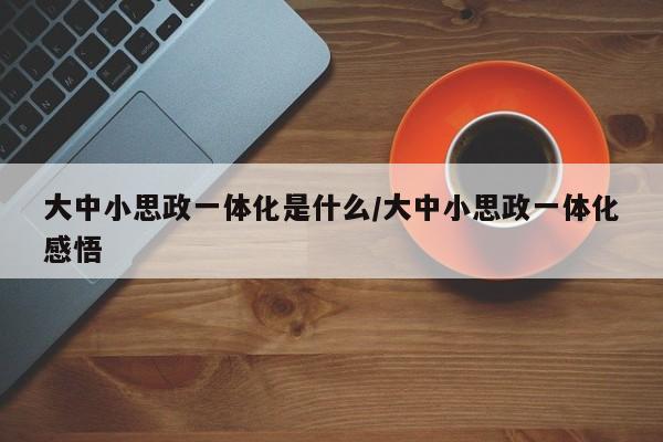大中小思政一体化是什么/大中小思政一体化感悟